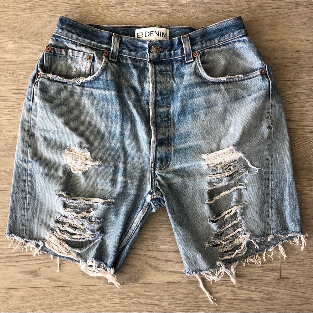 Boyfriend Bermuda Shorts